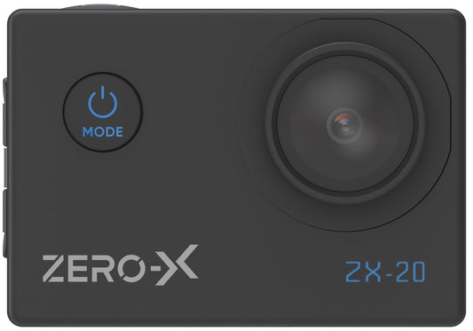 Zero-X ZX-20 4K Action Camera with 2.0' Screen & Wi-Fi