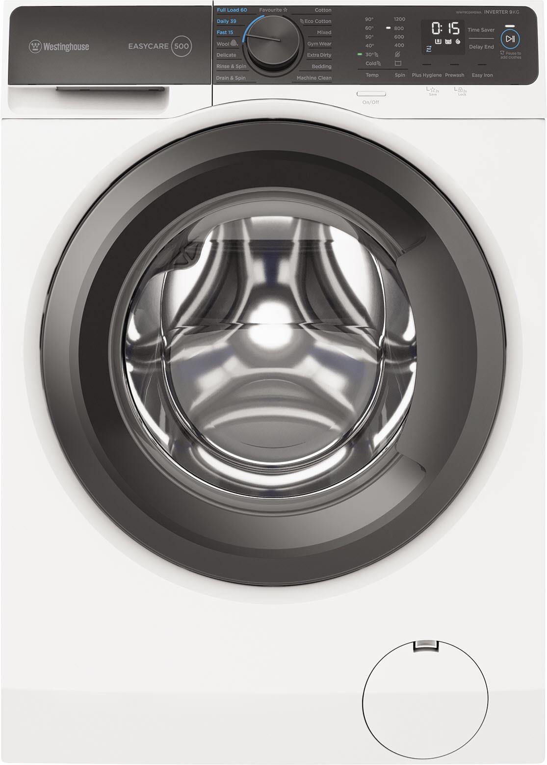 Westinghouse WWF9024M5WA 9kg EasyCare Front Load Washer
