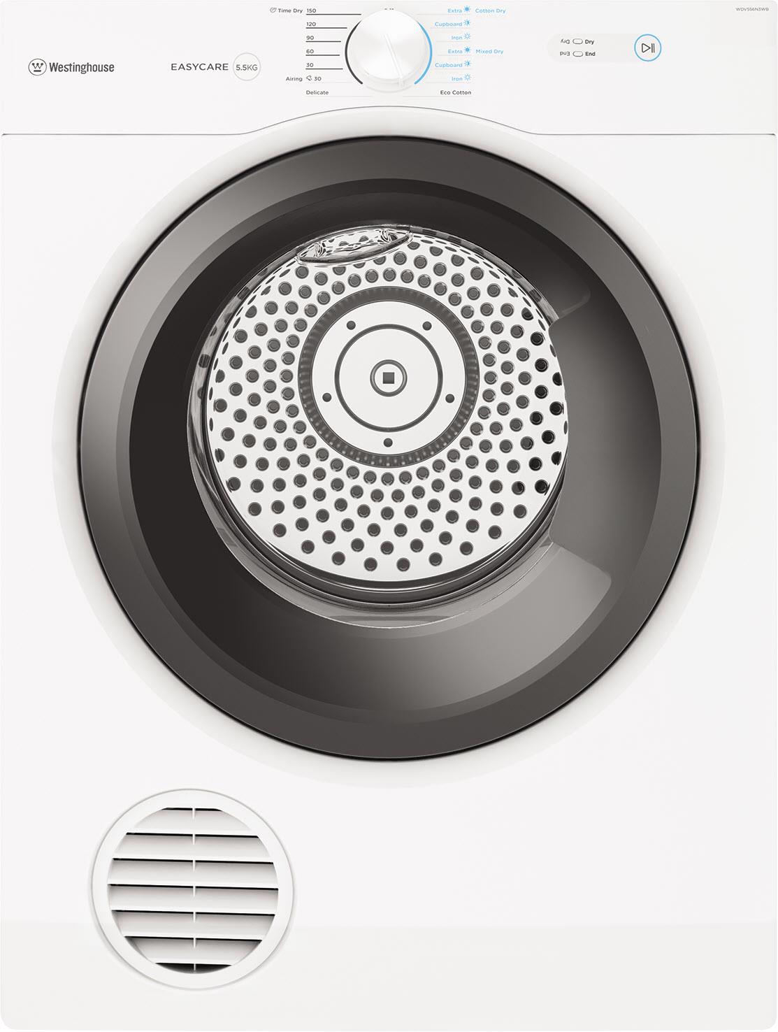 Westinghouse WDV556N3WB 5.5kg Vented Clothes Dryer