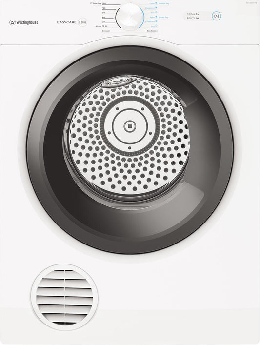 Westinghouse WDV556N3WB 5.5kg Vented Clothes Dryer