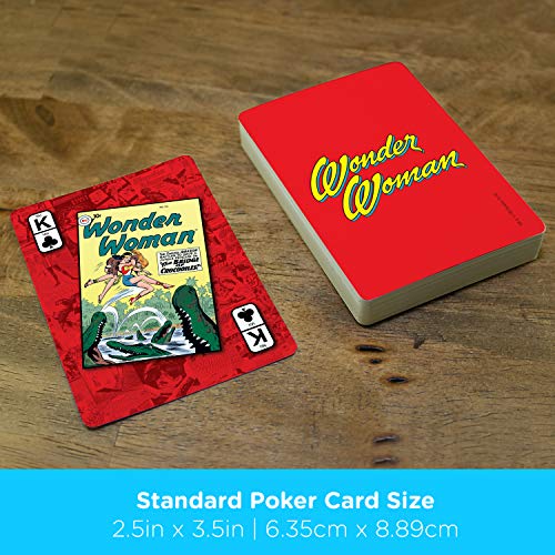 AQUARIUS DC Comics Wonder Woman Themed Playing Cards