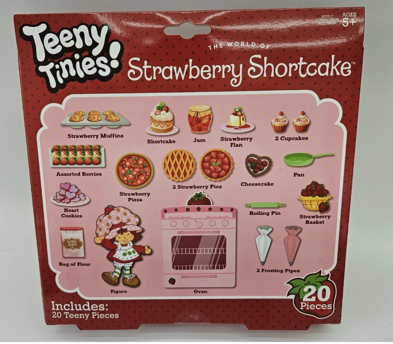The World of Strawberry Shortcake Teeny Tinies! Teeny Strawberry's Bake Shop Playset