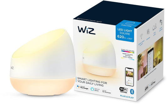 WiZ Squire Dual Zone Lamp Colour & White