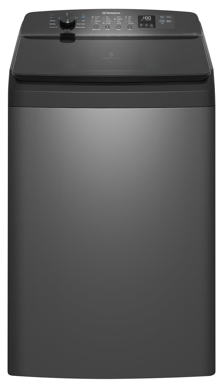 Westinghouse WWT9084C7SA 9kg EasyCare Top Load Washing Machine (Dark Onyx)