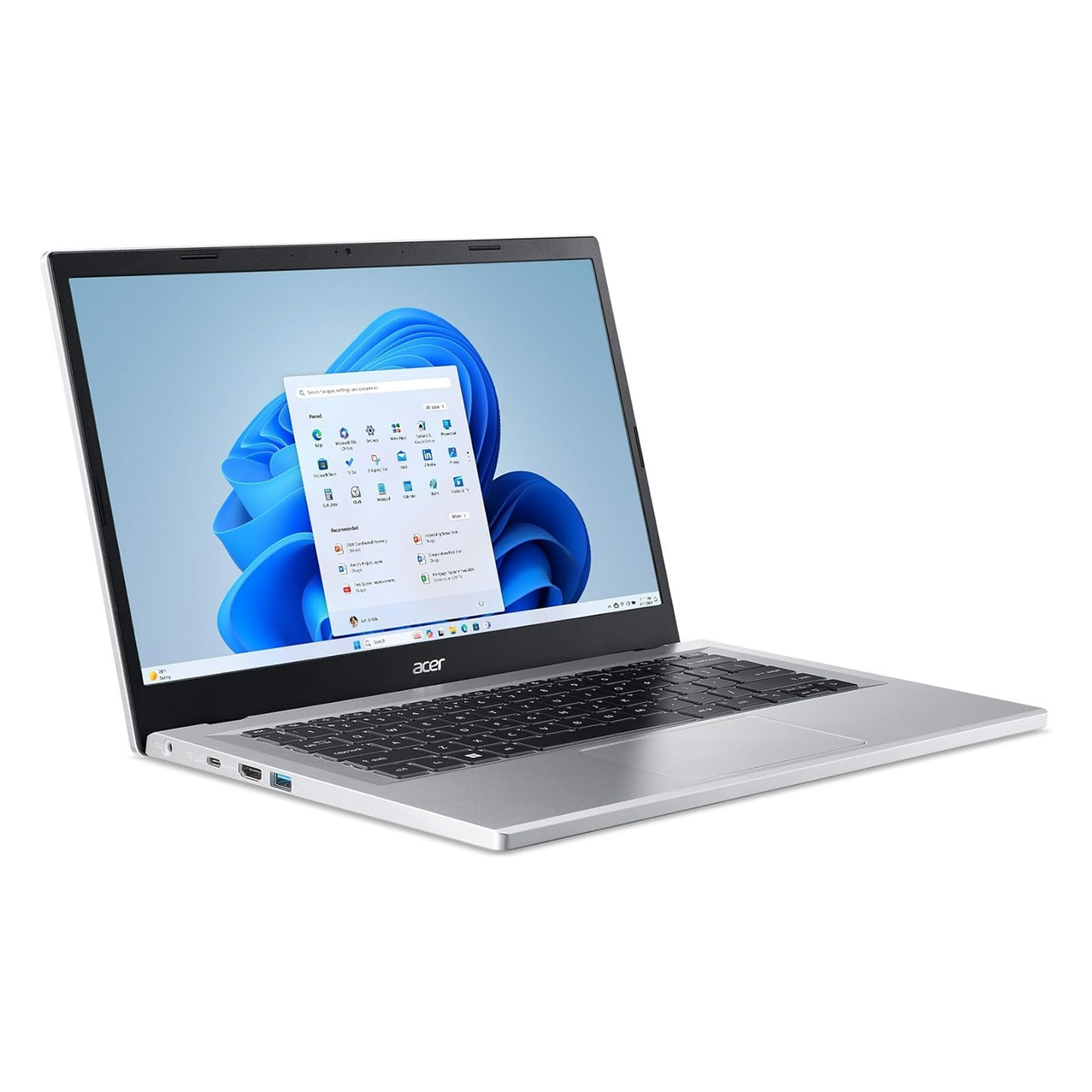 Acer Aspire 3 14" i3-N305 128GB 8GB Silver A314-36P-3772 Windows 11 Home