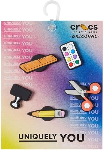 Crocs Jibbitz 5 Pack Pencil Pouch | Jibbitz for Crocs