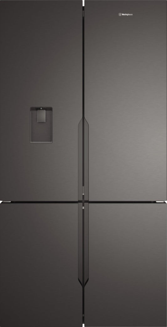 Westinghouse WQE5650BA 564L French Door Fridge (Matte Charcoal Black)