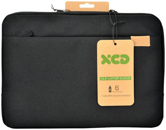 XCD Recycled 13.3-14' Laptop Sleeve V2 (Black)