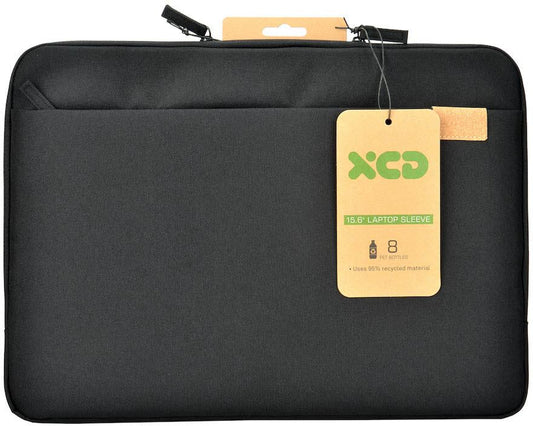 XCD Recycled 15.6' Laptop Sleeve V2 (Black)
