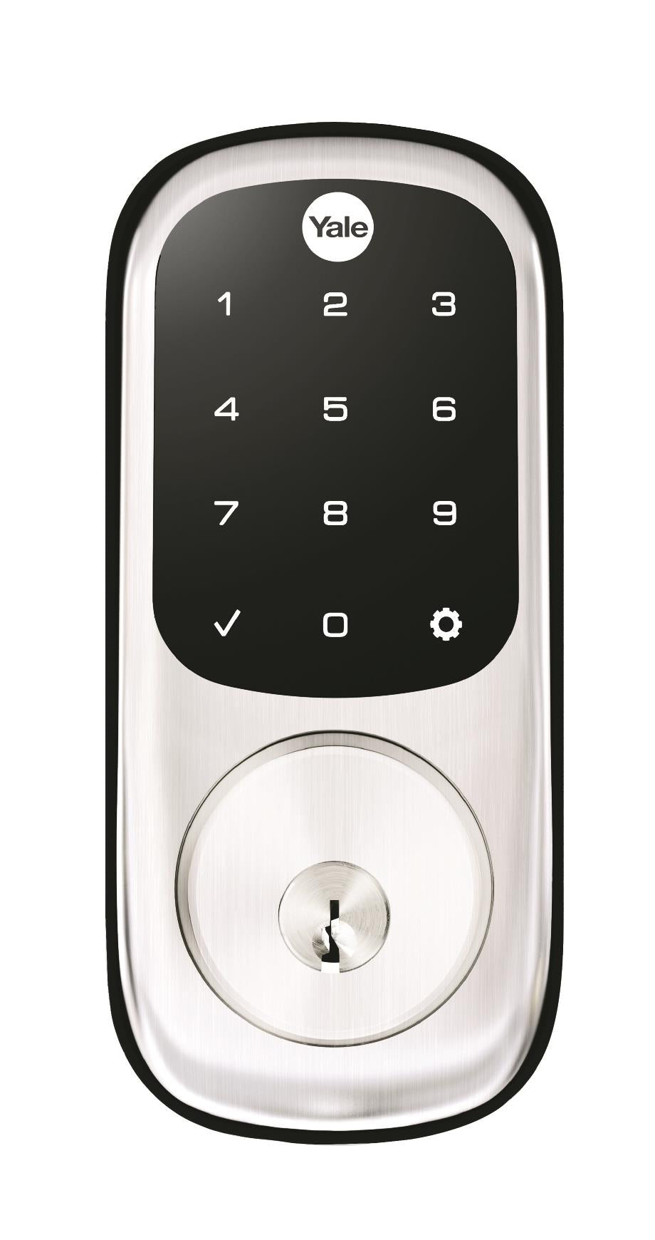 Yale Assure Lock Keyed with Yale Home (Satin Chrome)
