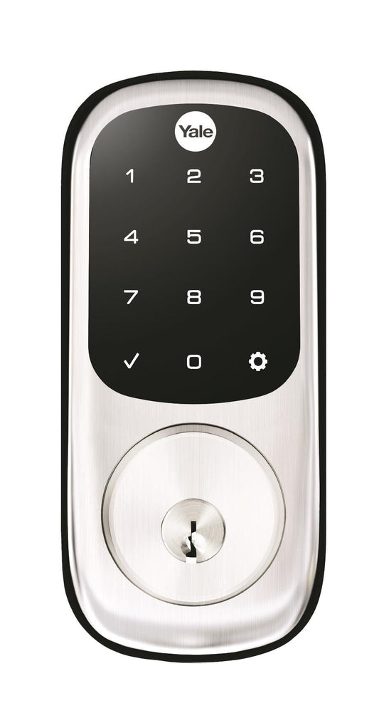 Yale Assure Lock Keyed with Yale Home (Satin Chrome)