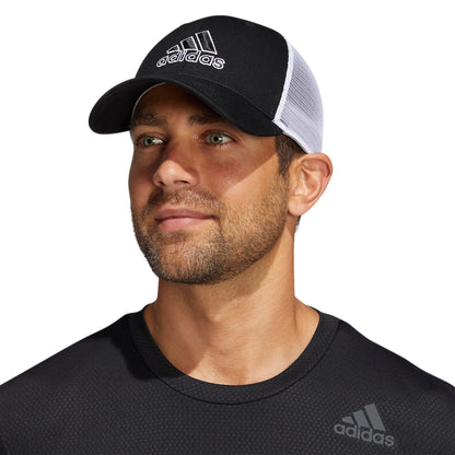 adidas Men's Mesh Back Structured Low Crown Snapback Adjustable Fit Cap