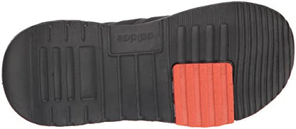 adidas Racer TR21 Running Shoe, 5.5 US Unisex Big Kid, Carbon/Black/Semi Impact Orange