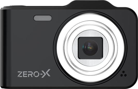 Zero-X Adventura Dual Lens FHD Digital Compact Camera (Black)