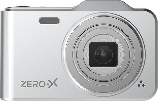 Zero-X Adventura Dual Lens FHD Digital Compact Camera (Silver)