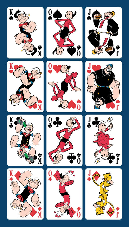 Bicycle Popeye The Sailor Man Limited Edition Playing Cards