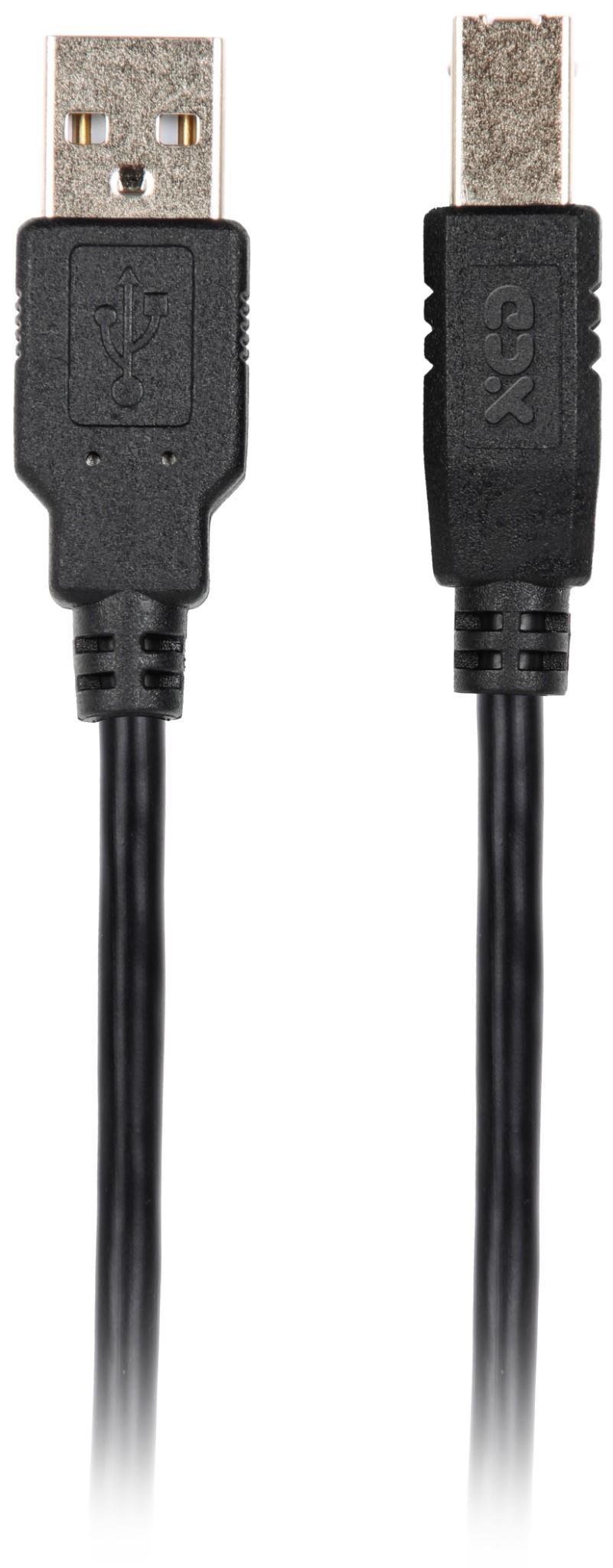 XCD Essentials USB-A to USB-B Printer Cable (5m)