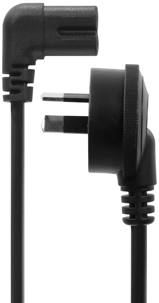 XCD Essentials Right Angle Figure 8 Power Cable (3m)
