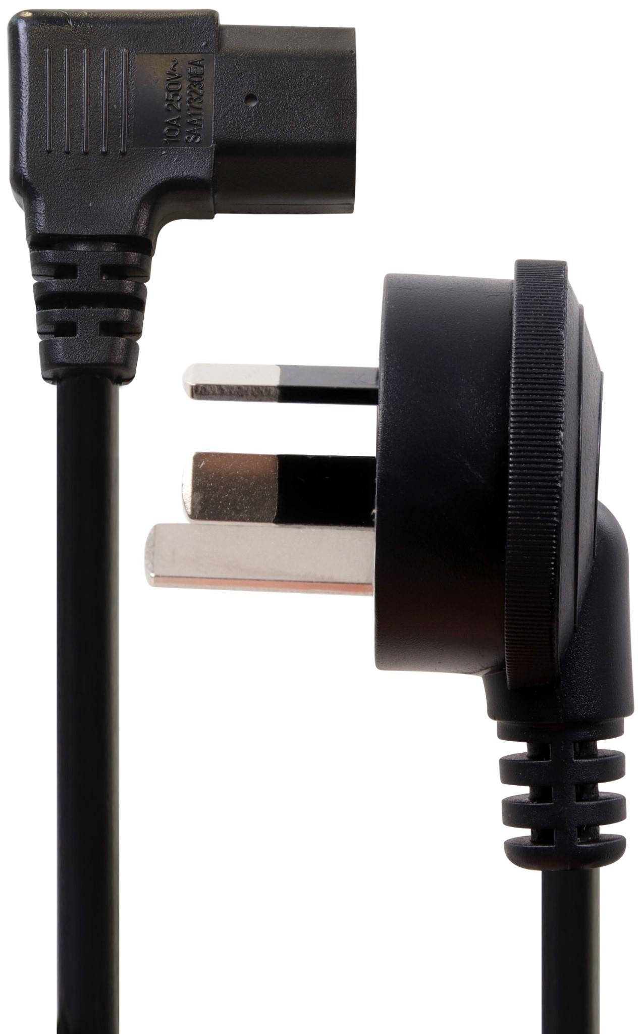 XCD Essentials Right Angle Kettle Power Cable (3m)