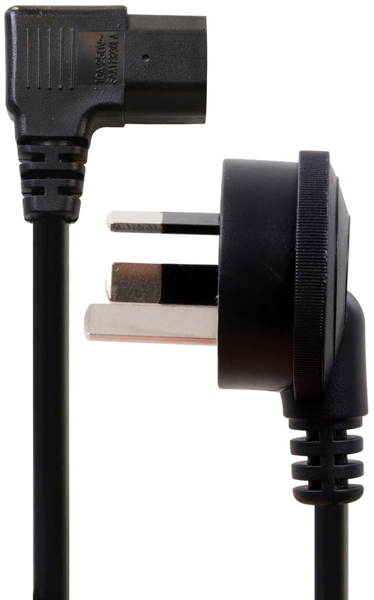 XCD Essentials Right Angle Kettle Power Cable (3m)