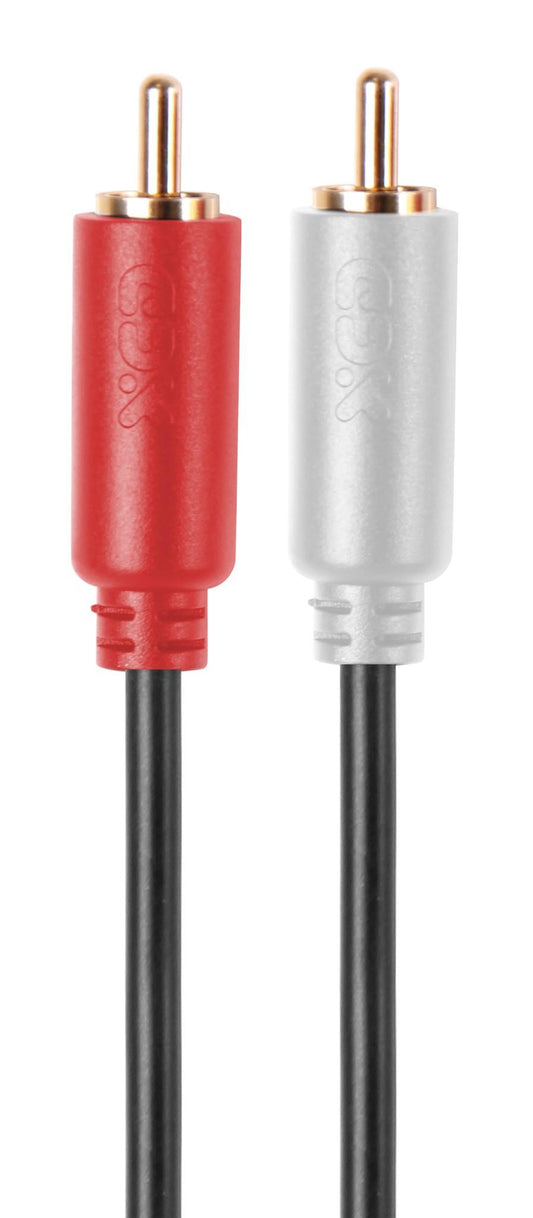 XCD Essentials 4m 2 Male to 2 Male RCA Cables V2