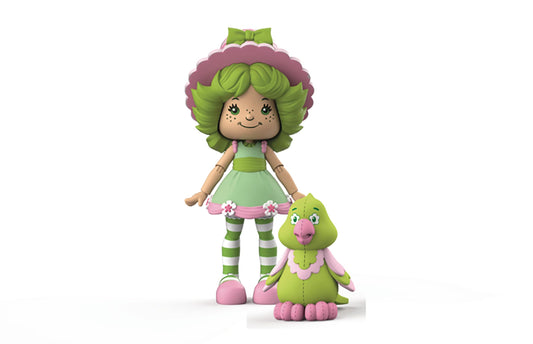 Boss Fight Studio Strawberry Shortcake Lime Chiffon & Parfait the Parrot, Collectible Figure