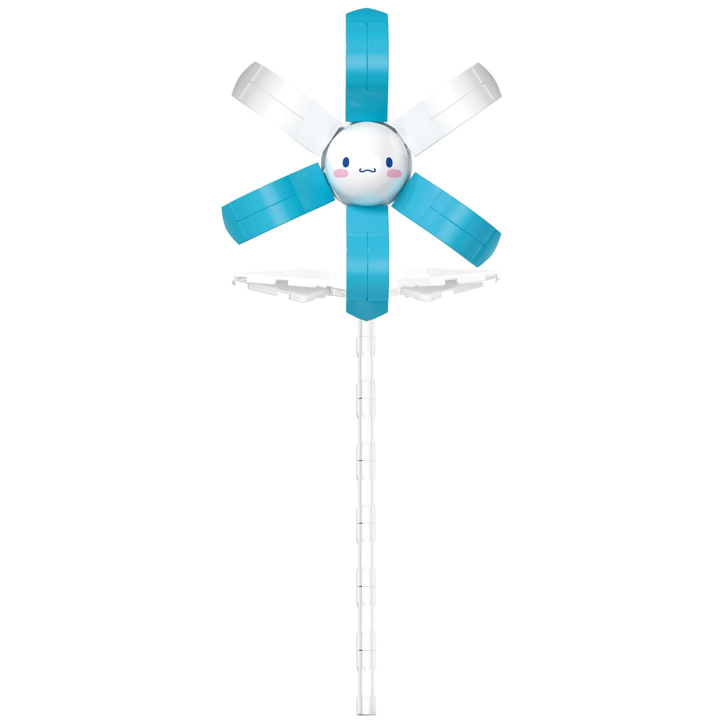 Brickcraft Officially Licensed Sanrio Cinnamoroll Flower 80 Pieces Building Set