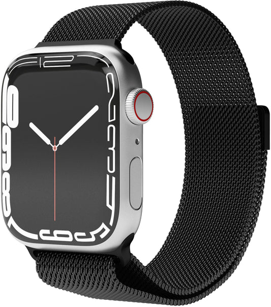 Vonmahlen Milanese Loop for Apple Watch 42/49mm (Black)