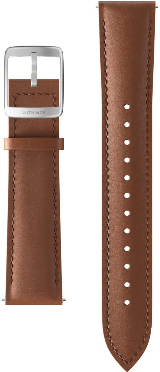 Withings Leather Wristband 20mm (Brown)