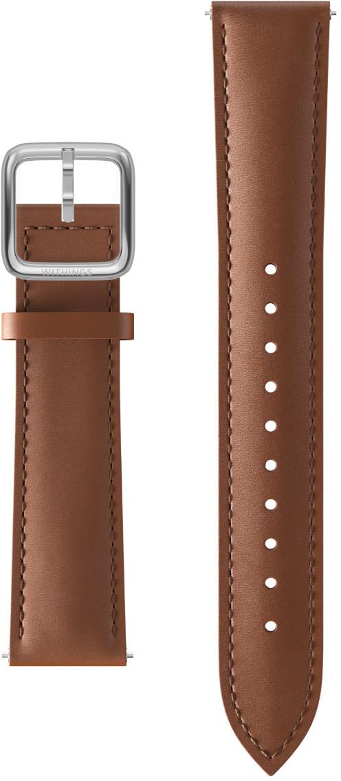 Withings Leather Wristband 18mm (Brown)