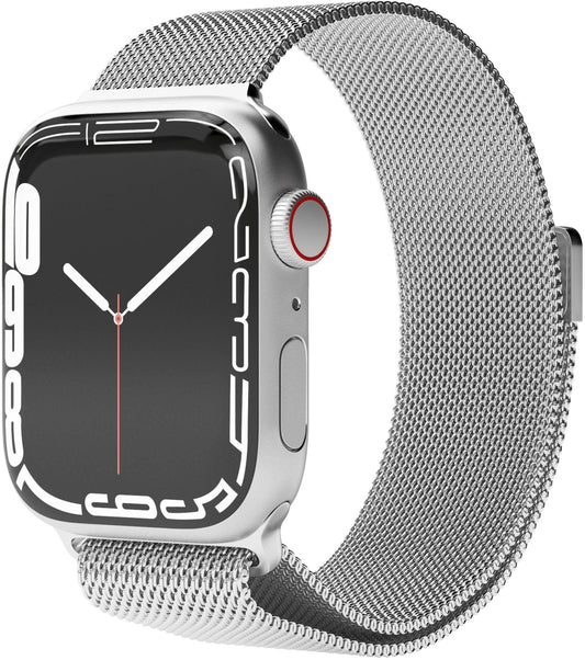 Vonmahlen Milanese Loop for Apple Watch 42/49mm (silver)