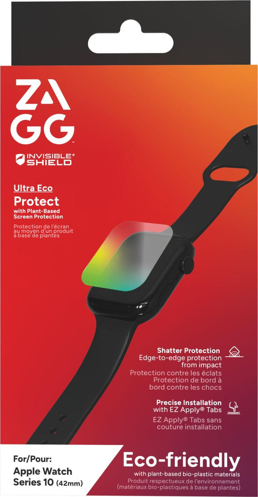 ZAGG InvisibleShield Ultra ECO Screen Protector for Apple Watch Series 10 42mm