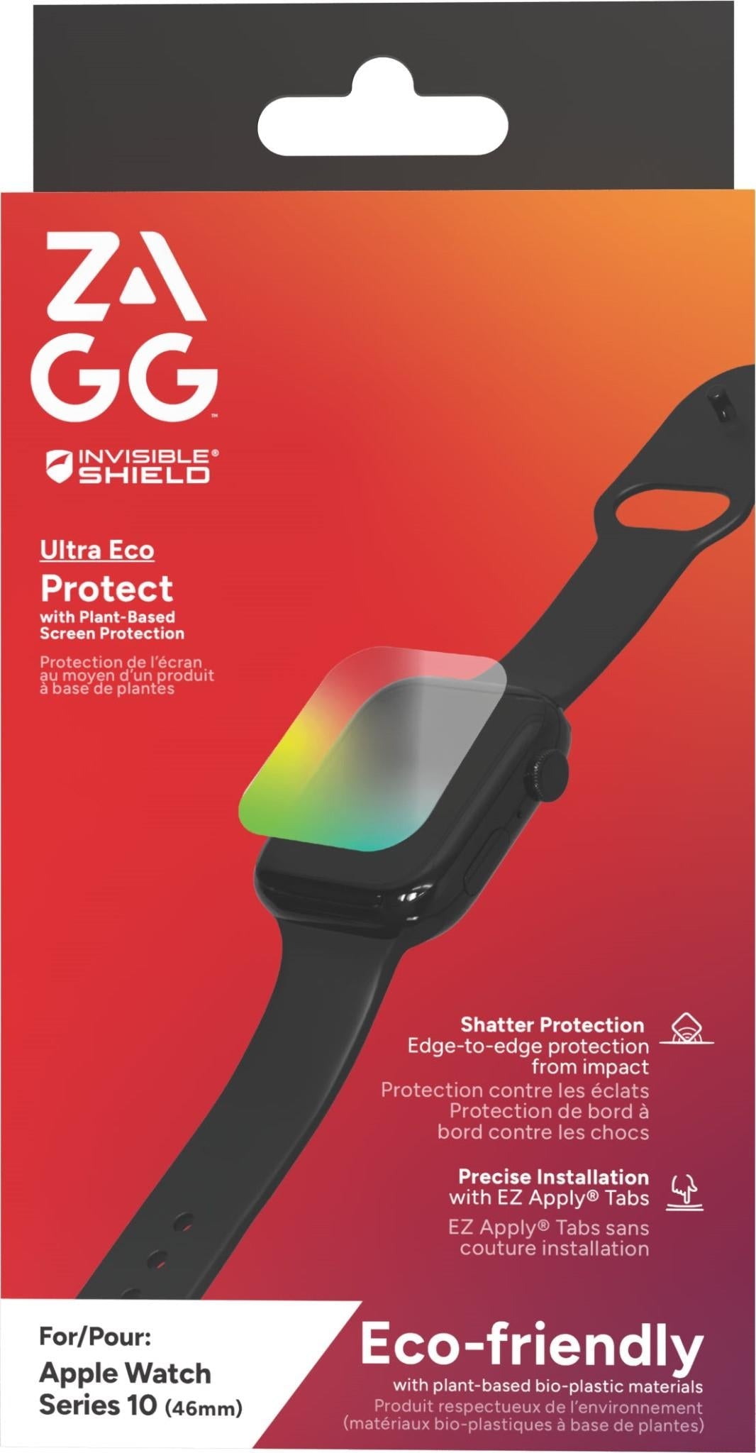 ZAGG InvisibleShield Ultra ECO Screen Protector for Apple Watch Series 10 46mm
