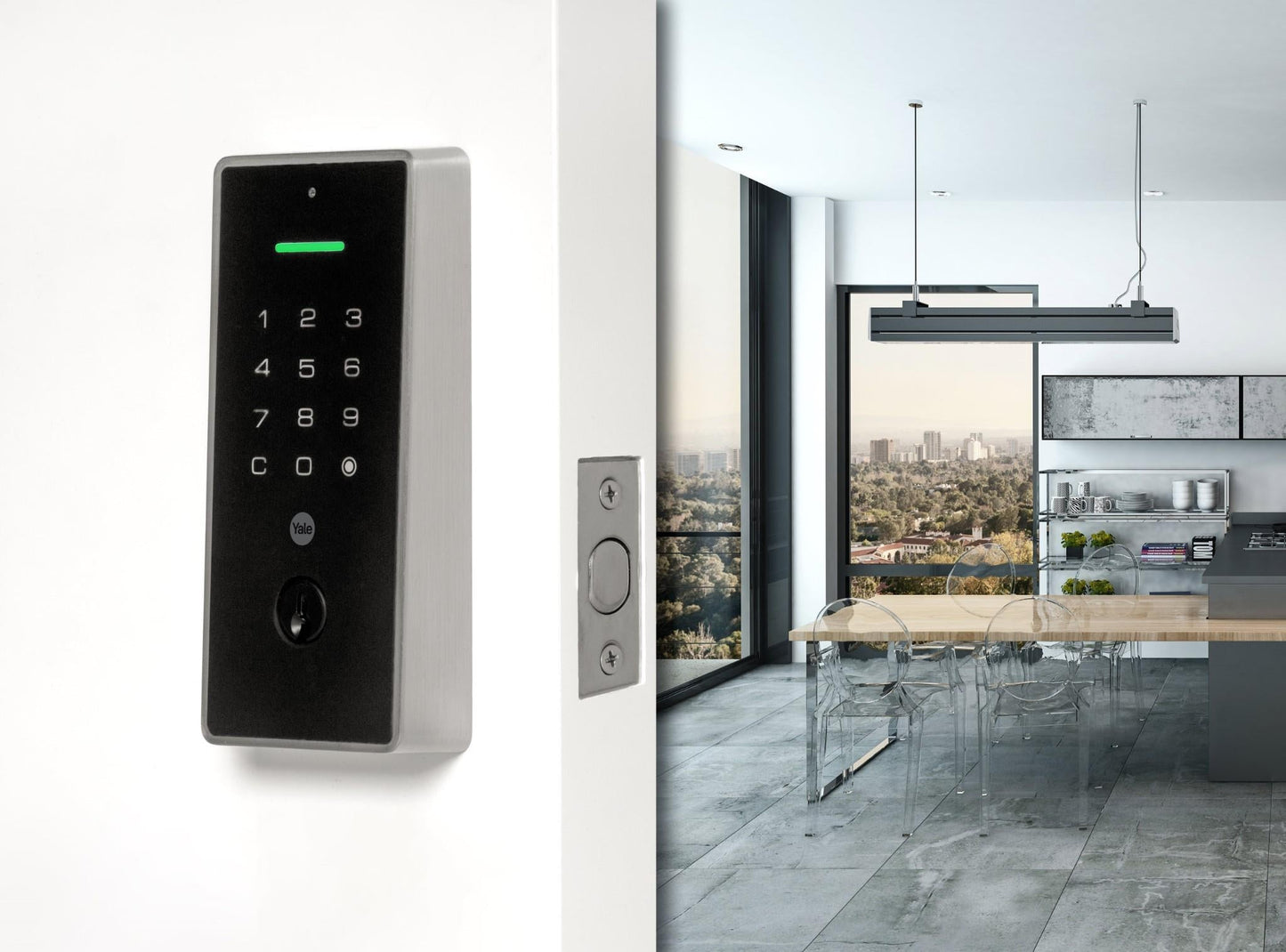 Yale Libi Keyed Digital Deadbolt (Nikel)