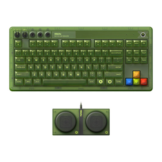 8Bitdo Retro 87 Mechanical Keyboard - Xbox Edition