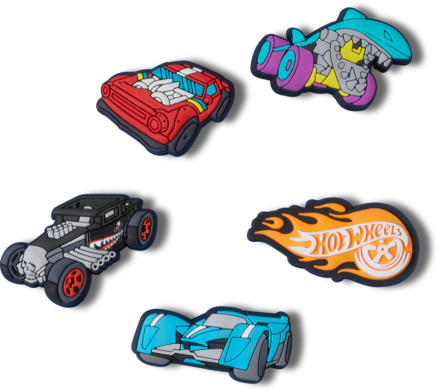 Crocs Jibbitz 5-pack Hot Wheels Shoe Charms | Jibbitz for Crocs