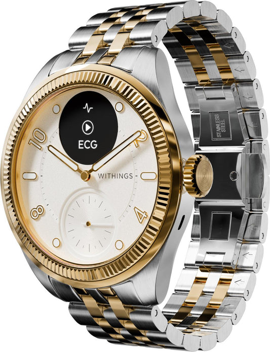 Withings Scanwatch Nova Brilliant Editon (Gold/Silver)