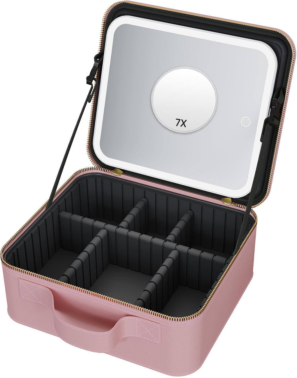 Wellcare Cosmetic Bag with Mirror (Pink)