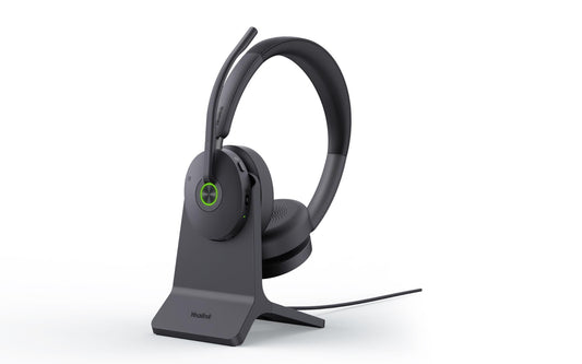 Yealink BH74-CH-TEAMS-C/A BH74 Wireless MS Stereo Bluetooth Headset USB-C/A with Charge Stand(Black)