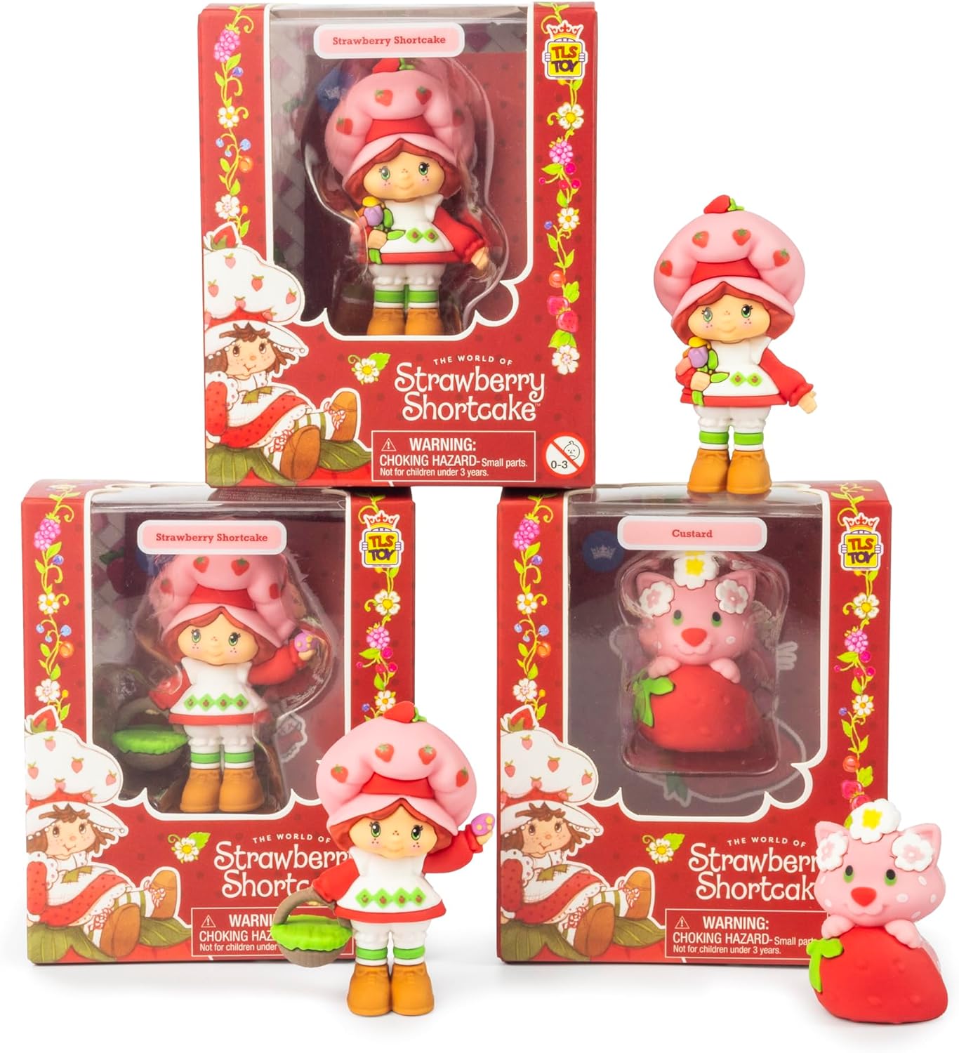 The World of Strawberry Shortcake Easter 2.5-inch Custard CheeBee Figure