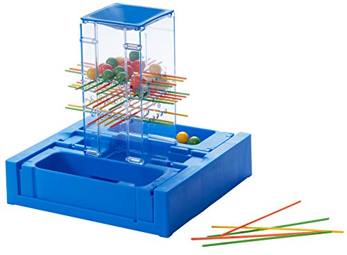 Mattel Games Travel Kerplunk, Portable Kids Game with Built-in Storage