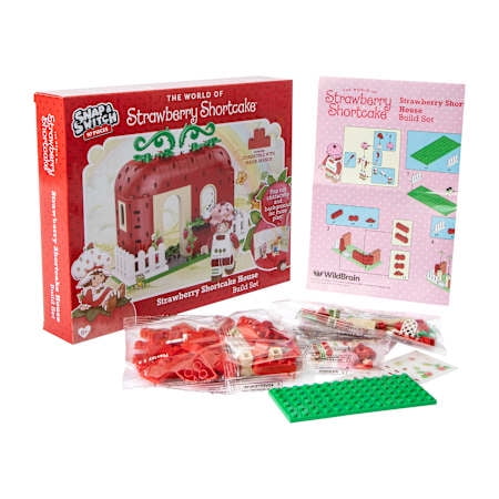 Well Played Toys Strawberry Shortcake House Build Set - 97 Pieces
