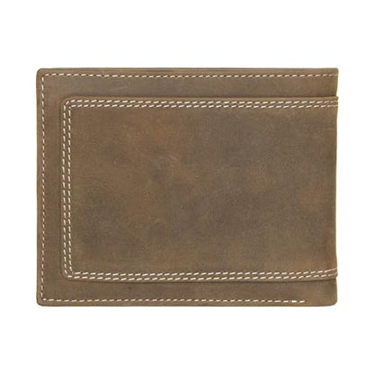 WOLVERINE Men's RFID Blocking Rugged Bifold & Passcase Wallet