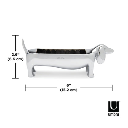 Umbra Dachsie Ring Holder, Chrome