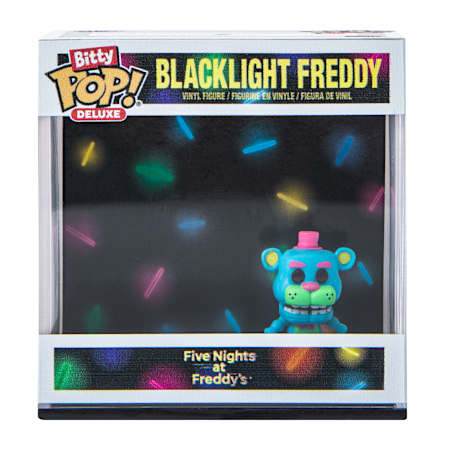 Bitty Pop! Deluxe: Blacklight Freddy w/Stage