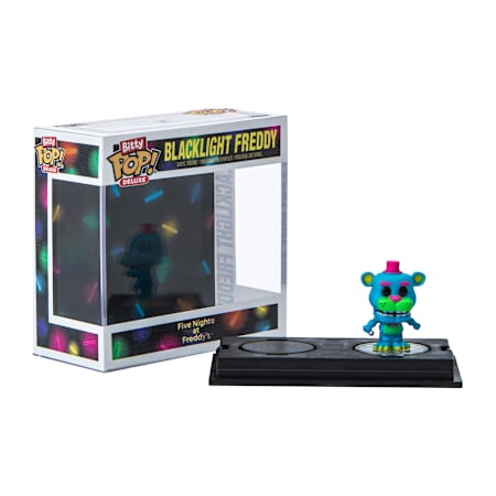 Bitty Pop! Deluxe: Blacklight Freddy w/Stage