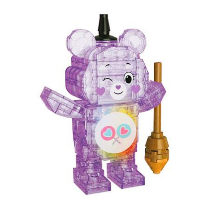 Care Bears Halloween Purple Share Bear Light Up Block Figure - 167 Pieces