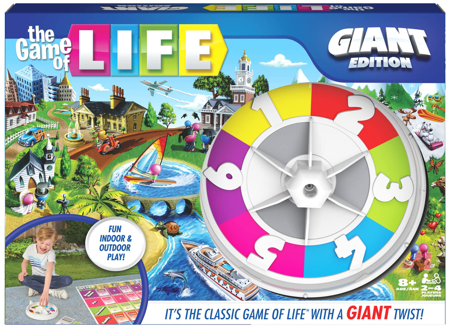 The Game of Life, Giant Edition Family Board Game