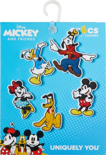Crocs Jibbitz 5-Pack Disney Mickey Friends Shoe Charms | Jibbitz for Crocs