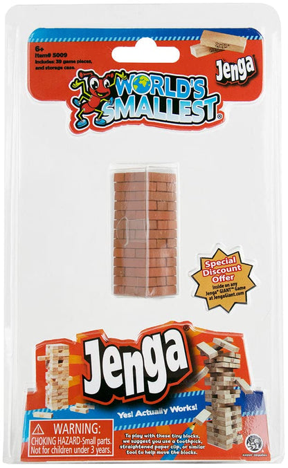 World's Smallest Jenga 2.5-inches